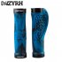 Bicycle Handle Grips Mtb Handlebar Bilateral Rubber Lock Rubber 22 2mm Non slip Handle Grips White blue