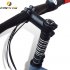 Bicycle Handlebar Booster Front Fork Stem Extender Aluminum Alloy Cycling Handlebar Riser Bike Adapter Black