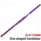 Bicycle Handlebar colorful Bend handlebar aluminium alloy31 8  715 31 8 780 mm straight handbar Straight handle 31 8 715MM