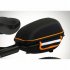 Bicycle Hard Cover Detachable Shell Package Tail Box with Mountain Bike Rack Bag Black orange 28 5 19 18 5cm