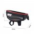 Bicycle Hardshell Front Beam Touch Screen Bag Waterproof Mobile Phone Bag red 1L capacity