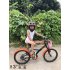 Bicycle Helmet Children Balance Bike Full Helmet Integrally molded Outdoor Cycling Accessories Bike Helmet red Free size