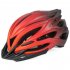 Bicycle Helmet Eps Mountain Bike Riding Helmet Skateboard  Safety  Helmet  With Light Black red Free size