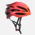 Bicycle Helmet Eps Mountain Bike Riding Helmet Skateboard  Safety  Helmet  With Light Black red Free size