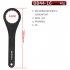 Bicycle Hollow Crankset Removal Tool BB44 BB46 Bottom Bracket Wrench BB44 integrated bottom bracket wrench black