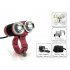 Bicycle LED Light with 2x CREE XML T6 LEDs  2400 Lumens  250m Light Throw  Battery pack and more   This waterproof bike light is the perfect bicycle accessory