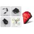Bicycle Laser Tail Light has a Weatherproof and Diamond Shape design as well as featuring 9 Super Bright LEDs  3 Flashing Modes and Rechargeable Batteries