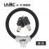 Bicycle Lock Wire Steel Cable Lock Ring Lock Riding Accessories Outdoor Sports Cycling Bike Parts Sky blue
