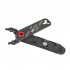 Bicycle Master link Plier Valve Tool Tire Lever Missing Link Box 4 in 1 Multifunction Tools black