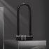 Bicycle Password Lock U lock Glass Door Lock Anti theft Wear resisting Multipurpose For City Electric Mountain Bikes black