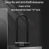 Bicycle Password Lock U lock Glass Door Lock Anti theft Wear resisting Multipurpose For City Electric Mountain Bikes black