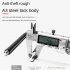 Bicycle Password Lock U lock Glass Door Lock Anti theft Wear resisting Multipurpose For City Electric Mountain Bikes black