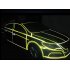 Bicycle Reflective Sticker Tape Noctilucent Waterproof Fluorescent Bike Decoration green 8 meters