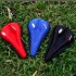 Bicycle Saddle Cover Silicone Thickened Mountain Bike Comfortable Sponge Bicycle Seat Cover red Length 28X width 18