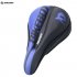 Bicycle Seat Breathable Bicycle Saddle Seat Soft Thickened Mountain Bike Bicycle Seat Cushion Cover black and red