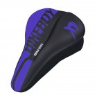 Bicycle Seat Breathable Bicycle Saddle Seat Soft Thickened Mountain Bike Bicycle Seat Cushion Cover purple blue