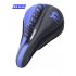 Bicycle Seat Breathable Bicycle Saddle Seat Soft Thickened Mountain Bike Bicycle Seat Cushion Cover purple blue