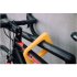 Bicycle Silicone U Lock Mountain Bike  Anti Theft Lock Universal Aluminum Waterproof Anti Collision Portable Bicycle Lock Accessories red