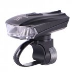 Bicycle Smart Head Light  Bike Intelligent LED Front Lamp  USB Rechargeable Cycling Warning Safety Flashlight  Light Sensor   Movement Action Sensor