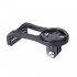 Bicycle Speed Meter Seat Extension Frame Stopwatch Extension Frame Compatible With GARMIN Bicycle Accessories black