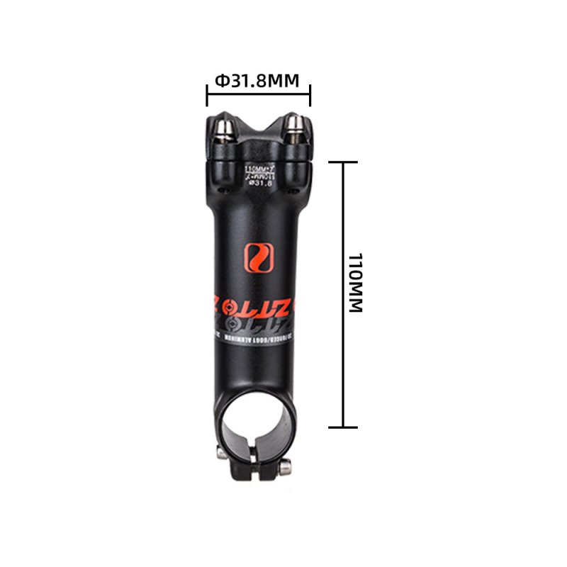 Bicycle Stem ±7° Mountain Road Bike Stem Ultralight Stem 31.8mm Handlebar Stem 60- 120mm Bike Stem 110MM