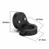 Bicycle Tail Light Saddle Seat post Mount Bracket Radar Bikes Saddle Support Compatible For Garmin Varia black