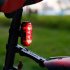 Bicycle Tail Light USB Charging Warning Lamp Waterproof Super Bright Light for Night Cycling