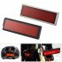 Bicycle Taillight DIY Message Moving Scrolling USB Charging Creative LED Outdoor Warning Light Silver border