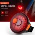 Bicycle Taillights USB Rechargeable 9 LED Safety Warning Lights Bike Lights taillight