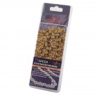 Bicycle chain Hollow Bike Chains 9 10 11 <span style='color:#F7840C'>speed</span> Ultralight MTB Mountain Road Bike variable 10X10L27/30 <span style='color:#F7840C'>speed</span> 11-speed hollow chain (gold)