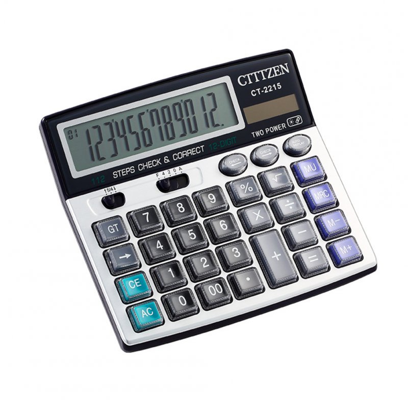 Big Buttons Office Calculator Large Computer Keys Muti-function Calculator as picture show
