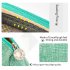 Big Capacity Canvas Storage Pouch Pen Pencil Case Stationery Bag Holder for School Office  mint green cotton linen