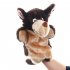 Big Hand Puppet Animal Plush Toys Baby Cloth Educational Cognition Hand Toy Finger Dolls Puppet panda 25cm