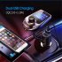 Big Screen Car MP3 Bluetooth 5 0 Player Dual USB Charging black