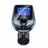 Big Screen Car MP3 Bluetooth 5 0 Player Dual USB Charging black