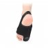 Big Toe Hallux Valgus Orthosis Tourmaline Heater Corrector Women Big Toe Separator black M  37 42 