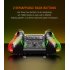 Bigbigwon C1lite Gamepad for PC Switch Ps4 Macro Trigger Audio Game Controller Modified Parts Black