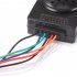 Bike Alarm 110db Loud Bicycle Alarm System With Remote Control For Bike E Bike Motorcycle Scooter Trailer black silver