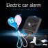 Bike Alarm 110db Loud Bicycle Alarm System With Remote Control For Bike E Bike Motorcycle Scooter Trailer black silver