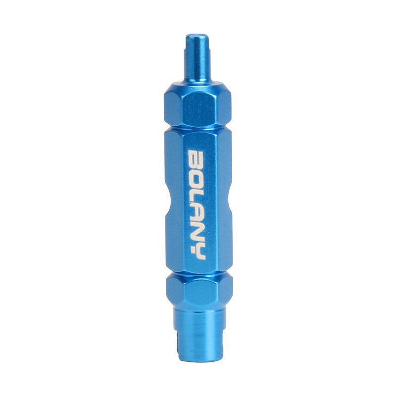 Bike American Valve Core Tool Tire Tube Tire French Nozzle Extension Rod Disassembly Wrench  blue