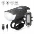 Bike Bicycle Lights USB LED Rechargeable Set Mtb Road Bike Front Rear Headlights Lamp Cycling Accessories 2255 black headlight