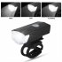 Bike Bicycle Lights USB LED Rechargeable Set Mtb Road Bike Front Rear Headlights Lamp Cycling Accessories 2255 black headlight