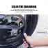 Bike Chain Cleaner Washer Dual Heads Brush Crankset Sprockets Brush 3 sided Bristles Brush Chain Cleaning Tool For Motorcycle MTB Mountain Road Bike as picture 
