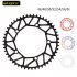 Bike Chainwheel Narrow Width Anti hanging Chain Colorful Plating Chainring For Brompton 50 52 54 56 58T Colorful electroplating