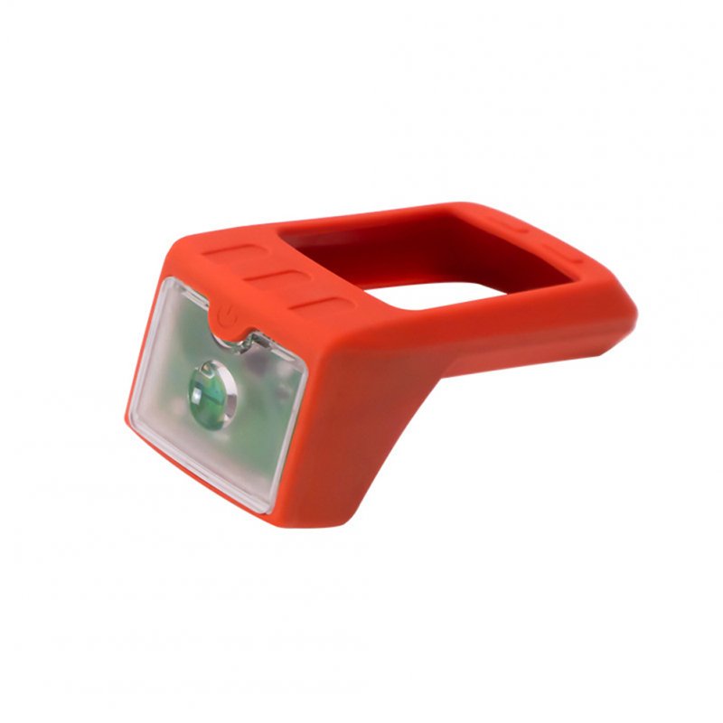 Bike Code Meter Cover With Front Light Sensing Intelligent Silicone Shell Lamp Integrated Cover Compatible For Xingzhe G Series Code Table Red