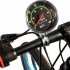 Bike Cycling Speedometer Odometer Mountain Bike Round Meter Gauges Stopwatch Riding Equipment