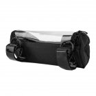 Bike Front Bag Handlebar Bag Outdoor Riding Wireless Audio Storage Pouch Compatible For FLIP5/6/7 Speaker black