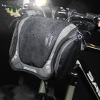 Bike Mountain Bike Waterproof Front Handle Bar <span style='color:#F7840C'>DSLR</span> Camera Bag gray_One size