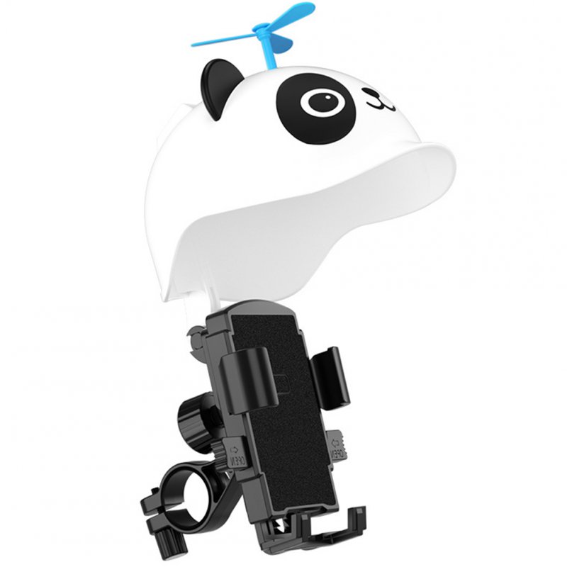 Bike Phone Holder Helmet Shape Sunshade Motorcycle Phone Mount Stand With Sun Visors