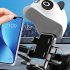 Bike Phone Holder Helmet Shape Sunshade Motorcycle Phone Mount Stand With Sun Visors For Bike Scooter Dirt Bike Blue  flat handlebar